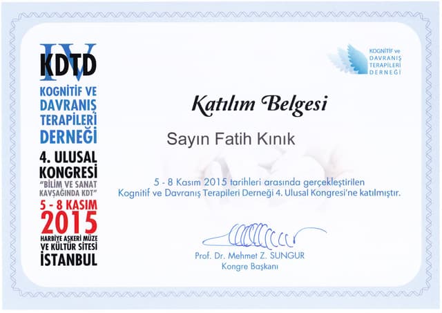 Uzm. Dr. Mehmet Fatih Kınık