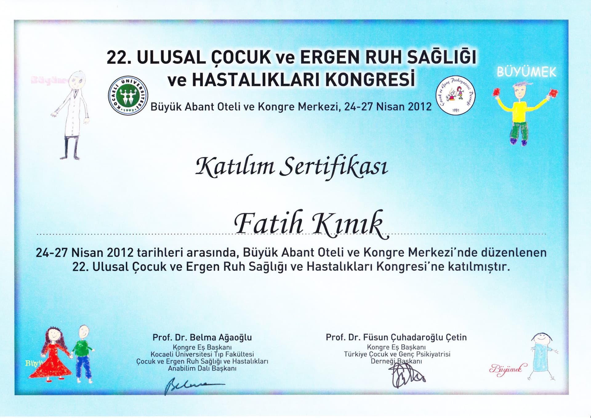 Sertifikalarım