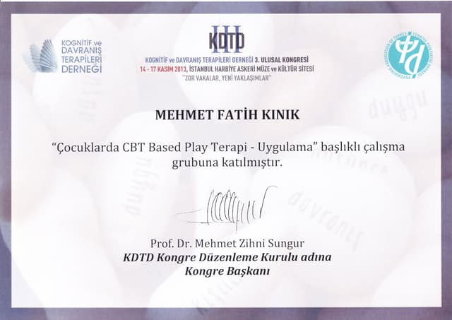 Uzm. Dr. Mehmet Fatih Kınık