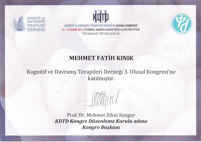 Uzm. Dr. Mehmet Fatih Kınık